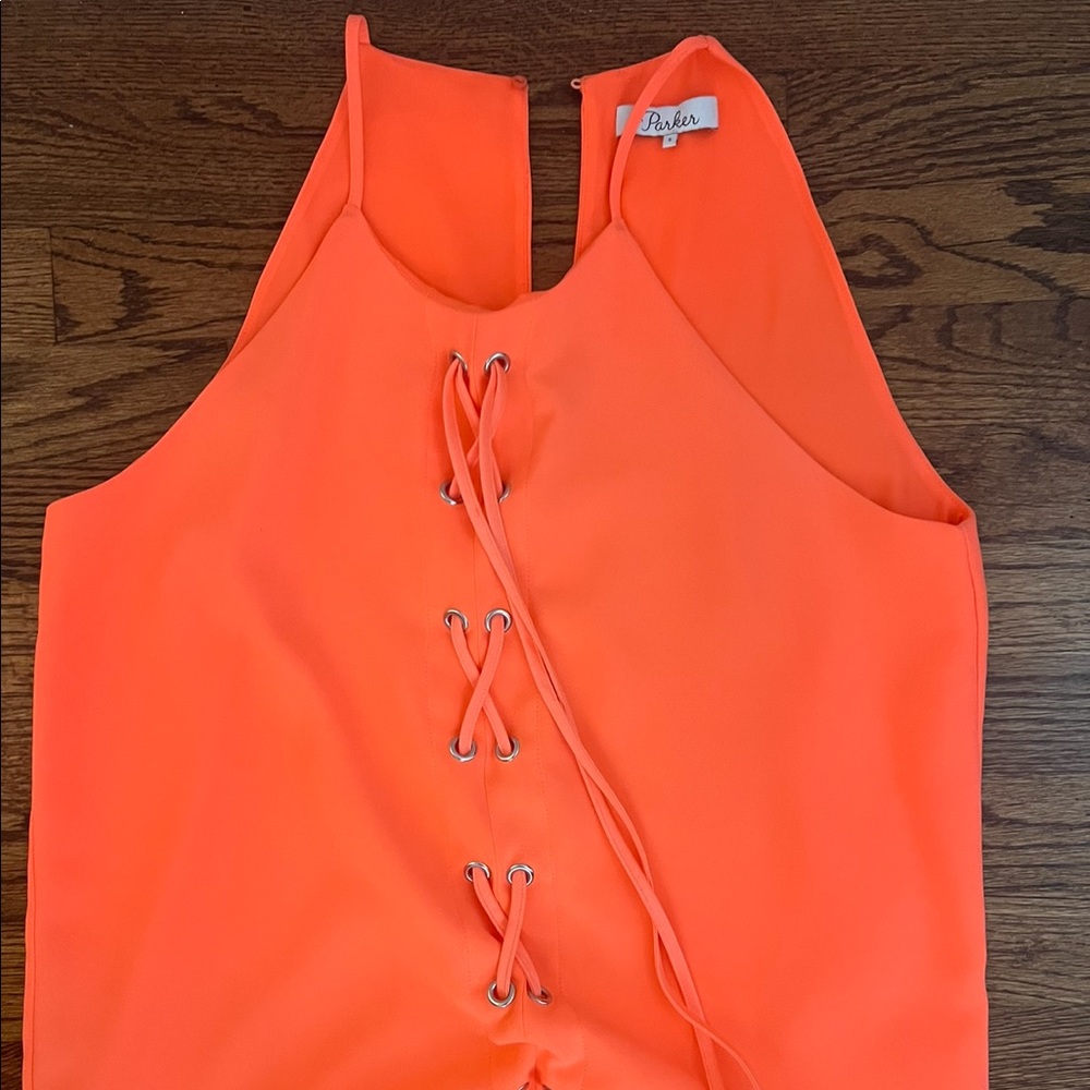 Parker Estella Neon Orange Top
